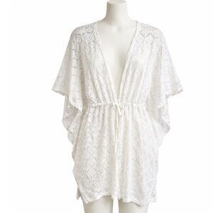 White Lace Cover-Up